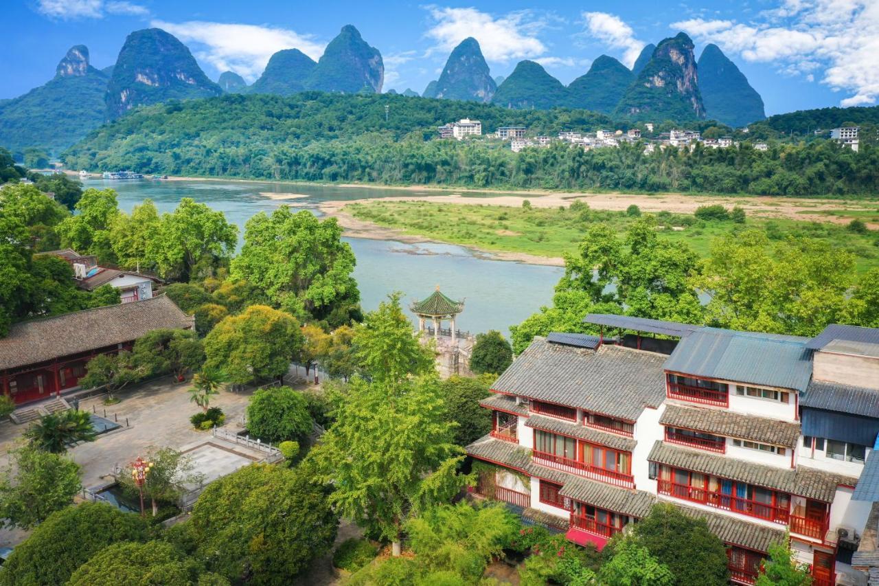 Yangshuo River View Hotel Bagian luar foto
