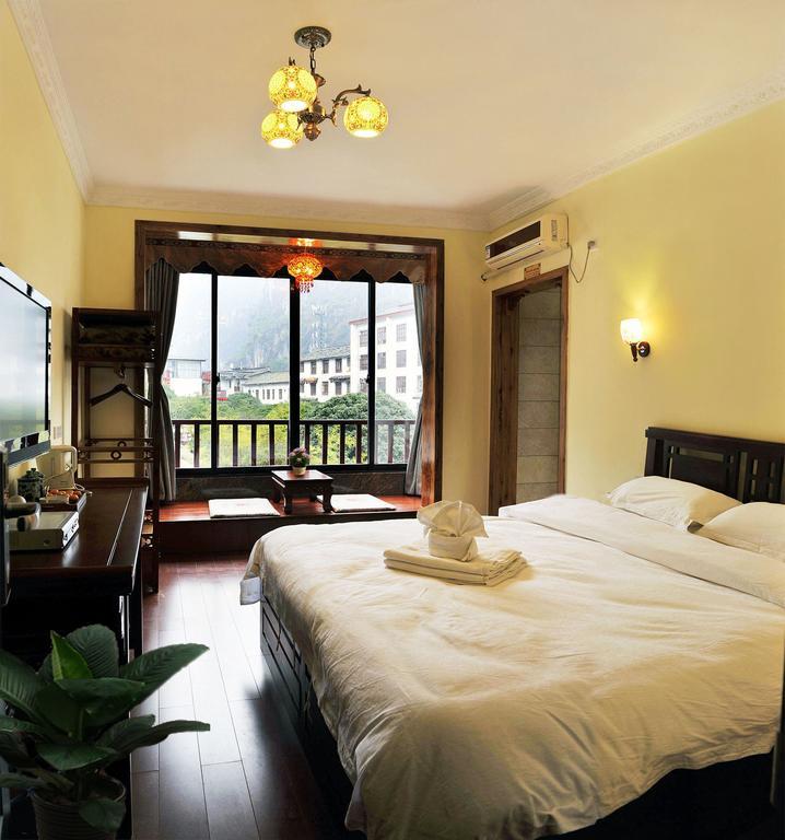 Yangshuo River View Hotel Ruang foto